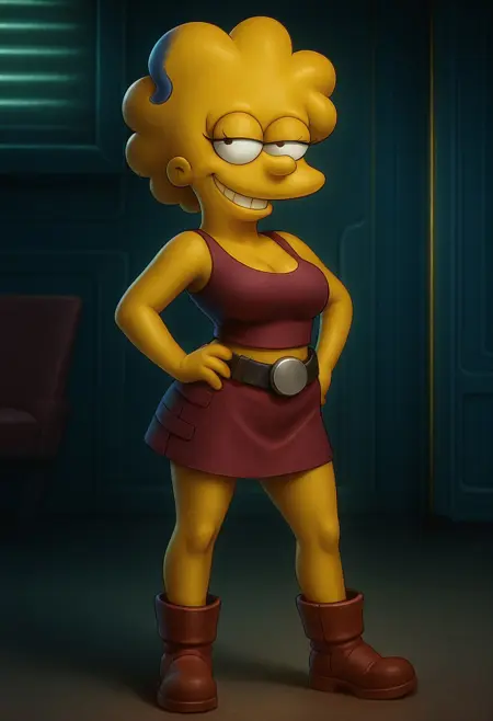 Lisa Simpson (Simpsons Parodie)