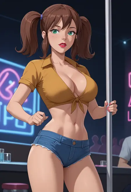 Giselle, Stripperella, LoRA, PonyXL