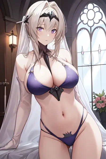 Bianca Stigmata + Snow Petals Coating - Punishing Gray Raven (Character)