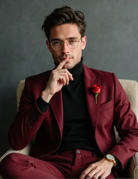 British style men's portrait