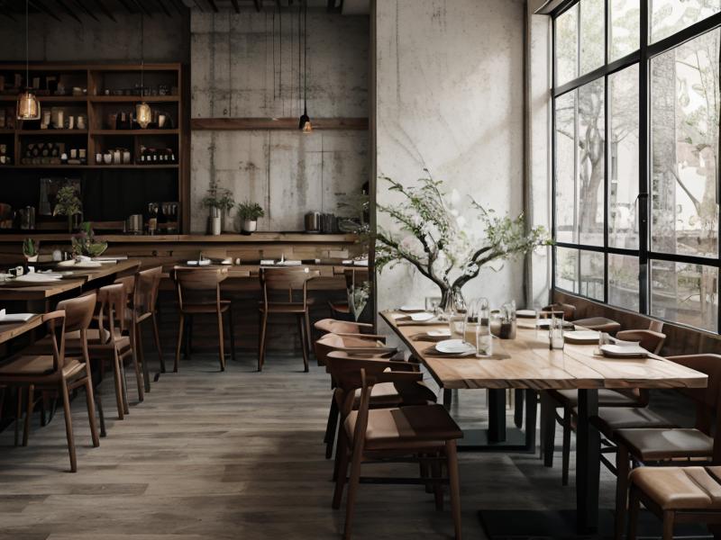 Wabi-sabi style restaurant  image by AresWei