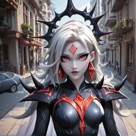 Hela - Marvel Rivals (Queen in Black / Knull skin)
