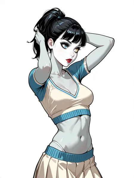 Malkavian Girl (Vampire the Masquerade Bloodlines) - Illustrious