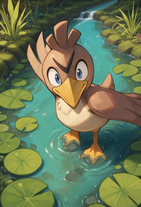 Farfetchd: Leeky Duck | カモネギ (Pokedex #0083) [Illustrious] v1.0