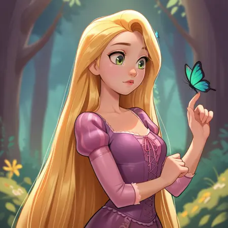 Rapunzel [ Tangled ] [ PXL / illustrious ] by Leaf