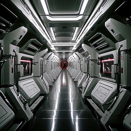 SPACESHIP HALLWAY 🪐 BY STX V1