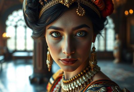 source_photo, photorealistic, masterpiece, 4k, ray tracing, intricate details, highly-detailed, hyper-realistic, 8k RAW, cinematic light, dramatic light, shallow depth of field,  high budget, bokeh, cinemascope, best view, best angle, XIXth century, Baudelaire, orientalist, collector, surrealist poetry, "Les yeux fixés sur moi, comme un tigre dompté,
D'un air vague et rêveur elle essayait des poses,
Et la candeur unie à la lubricité
Donnait un charme neuf à ses métamorphoses"