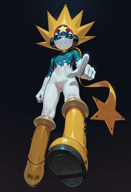 StarMan.EXE (MegaMan NT Warrior/RockMan.EXE)