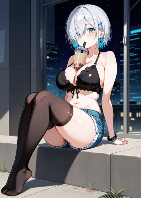 Bubble Tea Challenge (Concept) [Illustrious]