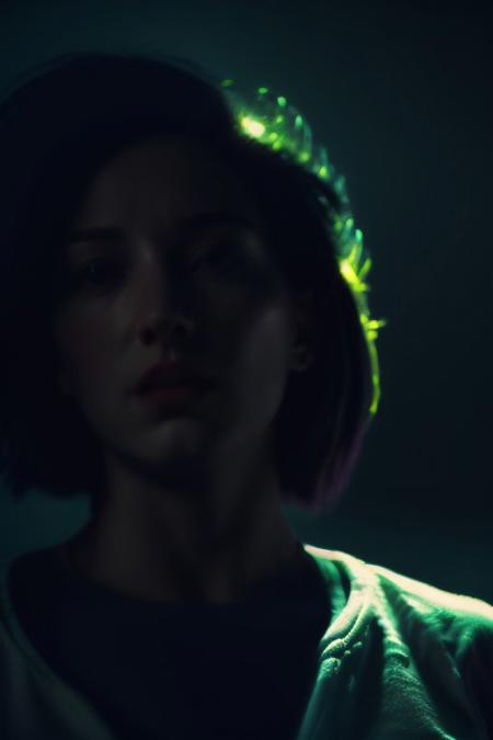 Generate an image bursting with vibrant colors and gradients, forming an abstract and visually striking composition. The colors should blend, conveying a sense of movement and energy, moody, very,
Ultra High Definition, Impeccable Detail, Premier Quality, Best-in-class, (Photorealistic), (Lifelike), Top quality, score_9, score_8_up, score_7_up, score_6_up, score_5_up, score_4_up,  perfect shadows, perfect lighting, night, backlighting, Cinematic, dark moody lighting, film grain, mysterious atmosphere, storytelling,