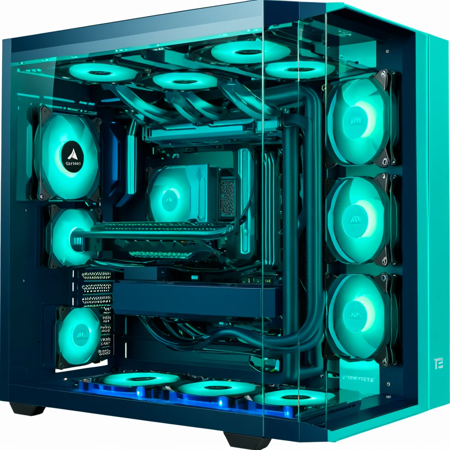 (pc_showcase,_fully_equipped,_liquid_cooling_tubing,_rgb_lights,_Navy_blue_case)__lora_46_pc_showcase_1.1__Turquoise_background,_20240629_201445_m.3e0a3274d0_se.3751162127_st.20_c.7_1024x1024.webp
