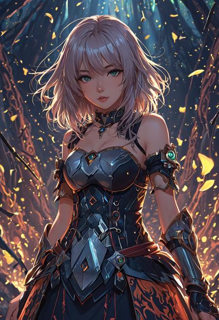 anime artwork <lora:RokuFantasy:1>,R0k0F3nt3sy,1girl,solo,fantasy art, . anime style, key visual, vibrant, studio anime,  highly detailed