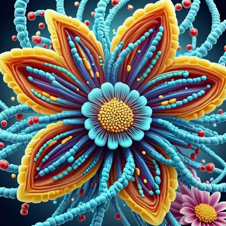 "ScienceDNAStyle flower\n