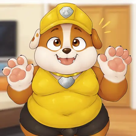 Rubble (Paw Patrol) (Sinood1e)