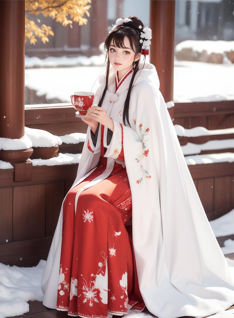 Winter Hanfu - Clothing LoRA image by LahIntheFutureland
