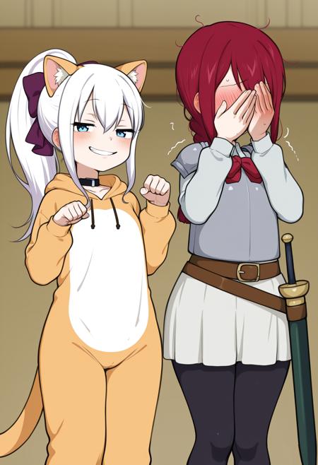 Erza & Mirajane [Mayo] v1.0 [Illustrious]