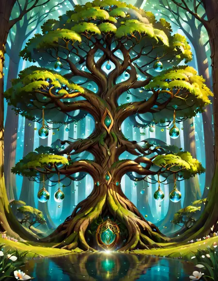 Yggdrasil - Magical Tree/World Tree - SDXL
