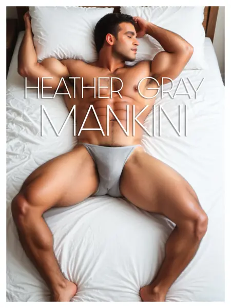 Gray/Grey Mankini
