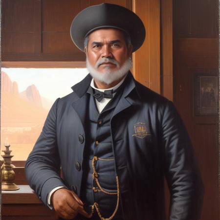 a portrait of an EduACHCqd miner in 19th century,  beautiful painting with highly detailed face by greg rutkowski and magali villanueve