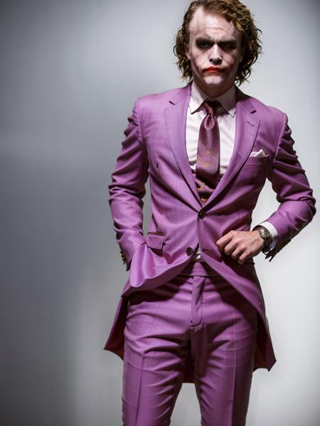 contrapposto, best quality, ultra high res, (photorealistic:1.3), 1boy, purple business  suit,  <lora:00002:1>