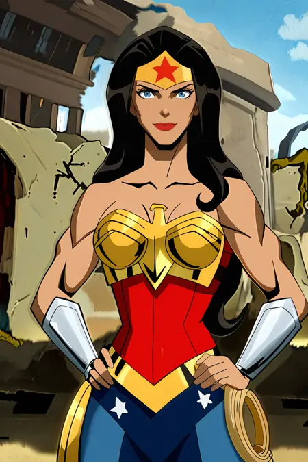 Wonder Woman Injustice Movie | Illustrious / NoobAI