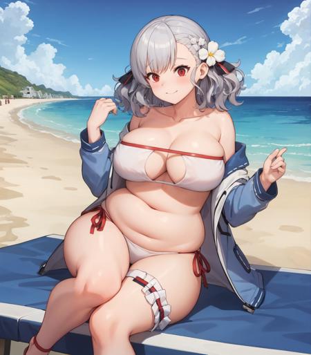 beach, (spas12:1), spasswimsuit, (solo:1.2), plump, jacket
<lora:SPAS12:.6>  <lora:SPASSwimsuit_Costume:.6>