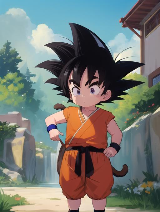 UnOfficial Son Goku (孫悟空) / Kakarot (カカロット) - Kid form - Dragon Ball (ドラゴンボール) image by MerrowDreamer