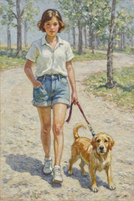 Shared Visions: Dorothea Sharp Plein Air Impressionist Painting Style