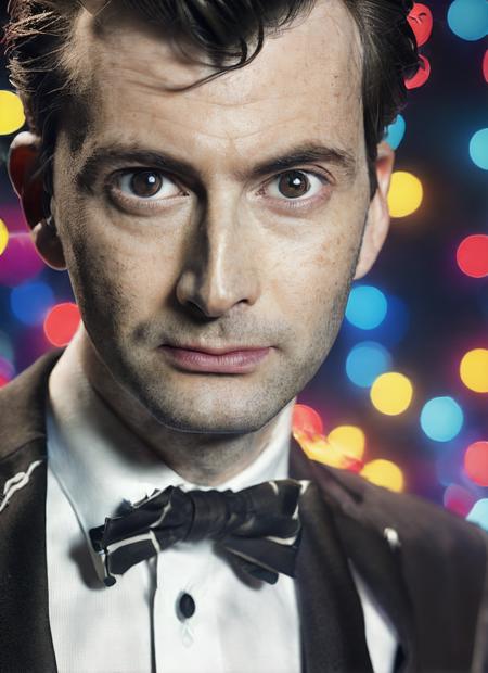 analog style, modelshoot style, portrait of sks person in tuxedo, (perfect eyes), energetic and colorful streams of light (photo, studio lighting, hard light, sony a7, 50 mm, matte skin, pores, concept art, colors, hyperdetailed), with professional color grading, soft shadows, bright colors, daylight, <lora:locon_david_v1_from_v1_64_32:1.3>