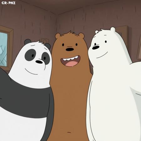 We Bare Bears [Multilora] - Grizz, Panda and Ice Bear (Illustrious) V1