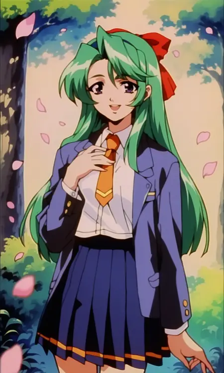 1990s anime style Pony