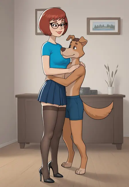 Rimma, Fyodor, Sharik. Prostokvashino cartoon series characters.