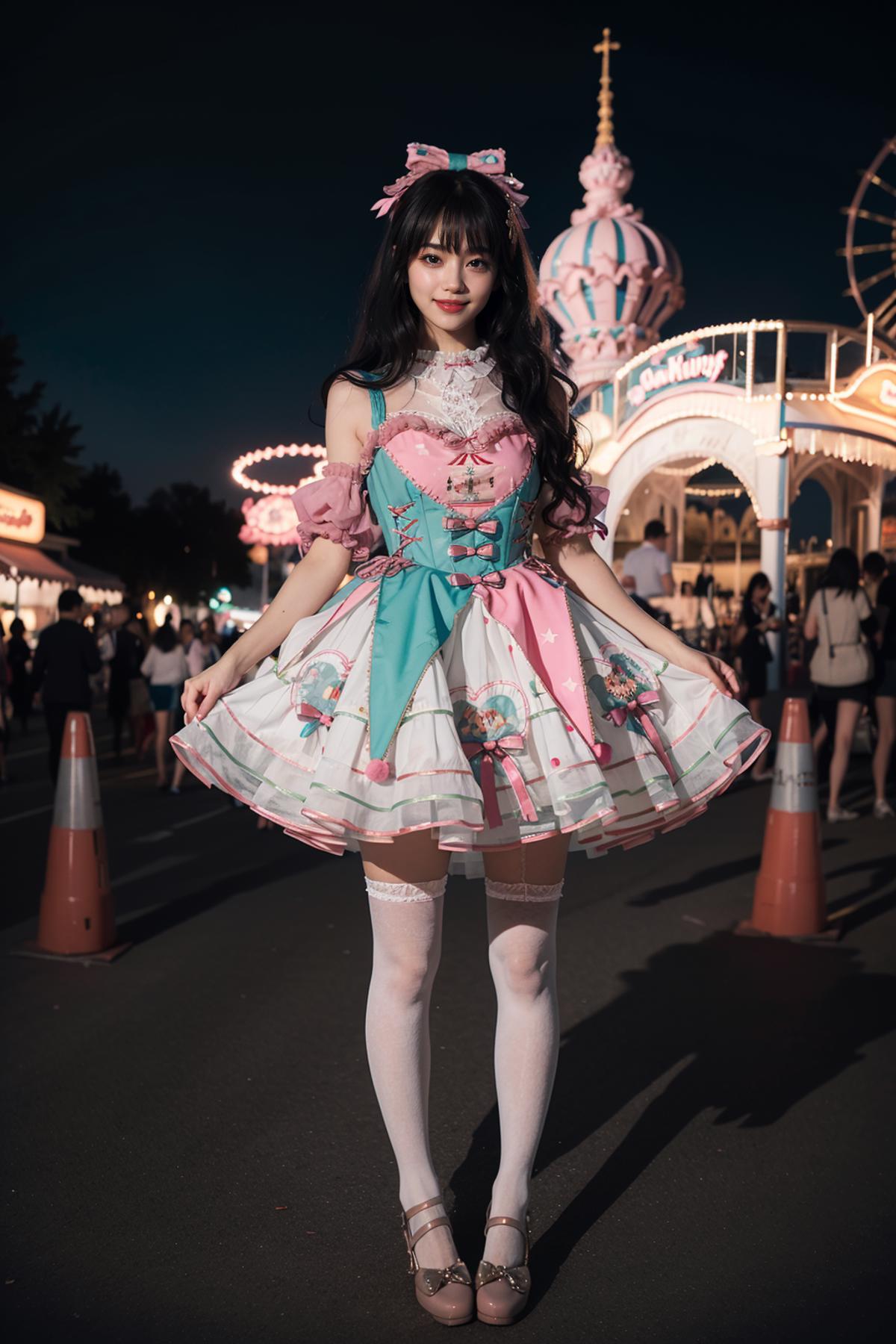 Sweet style dress | 甜美风裙子 image by cyberAngel_