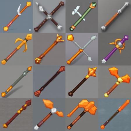 photo of orange sphx weapon