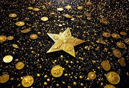 [(magical and enchanting, falling star coins:1.30) ::0.40], (The Star Money, stars fall from the sky like shimmering coins), [celestial spectacle: magical starfall: 0.70], [enchanting imagery: celestial coins: 0.60], starry cascade, shimmering sky, magical coin shower
dark symbolism, otherworldly atmosphere, enigmatic storytelling, symbolic motifs, surreal compositions, transcendent beauty, mystical elements, ethereal light, haunting presence, symbolic depth, captivating and surreal aesthetics.