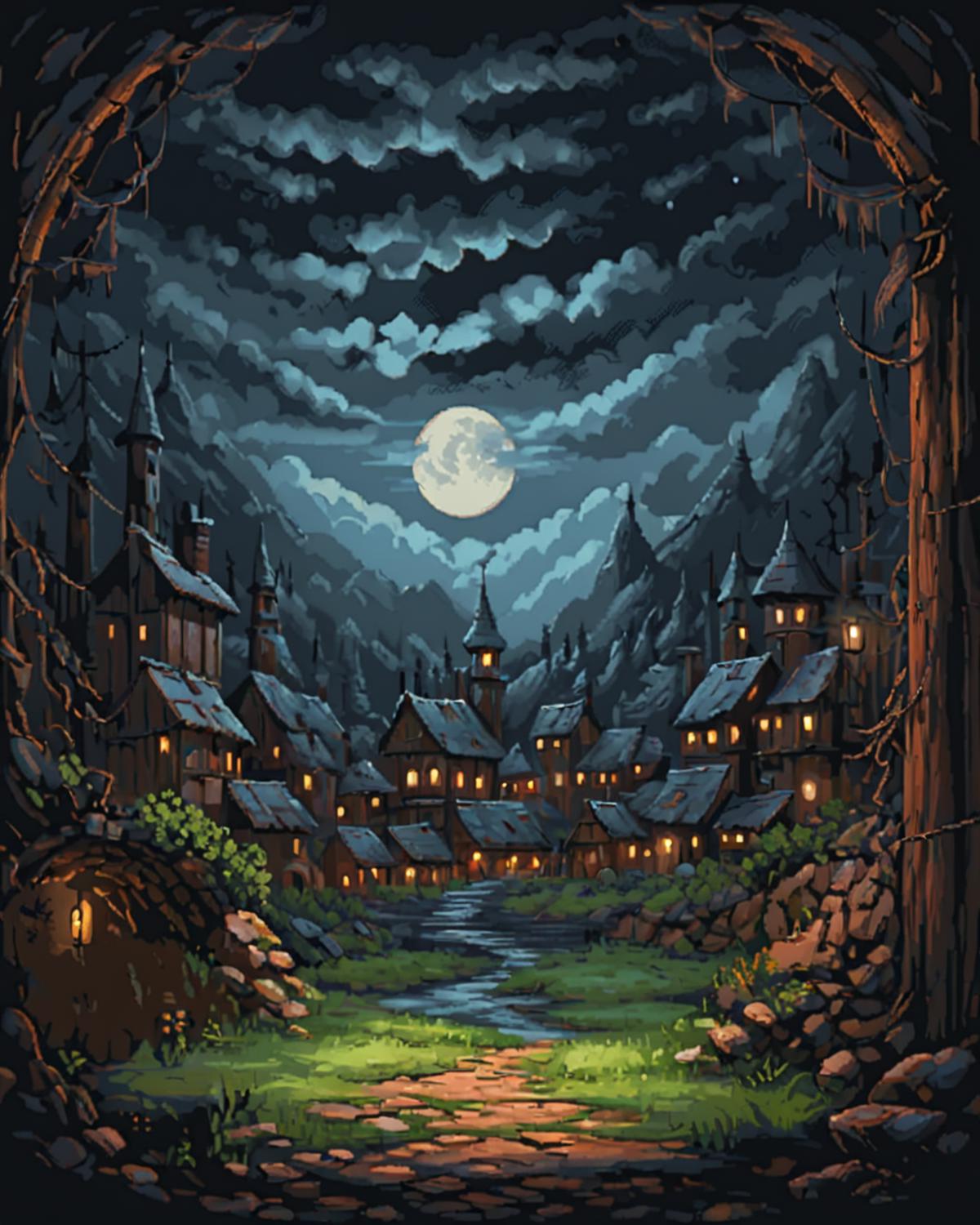 16-bit pixel art backgrounds image by AdrarDependant