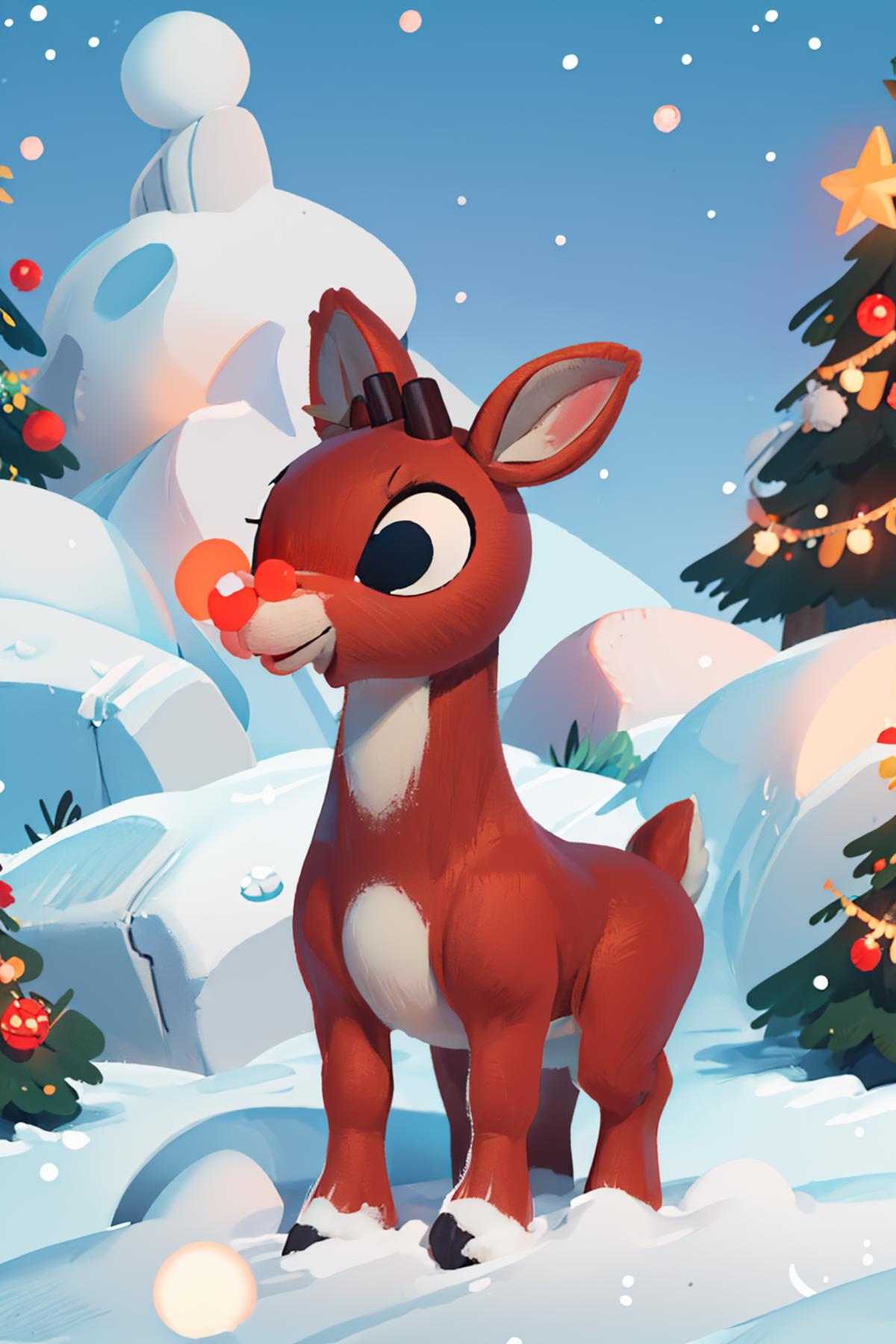 Rudolph | Rudolph the Red-Nosed Reindeer image by justTNP