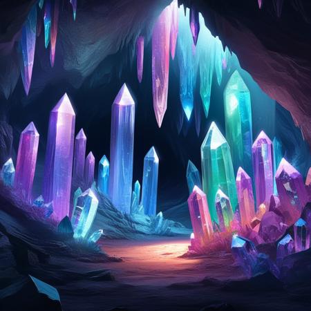 Cryscavemb, crystal, cave Scenery  Gem