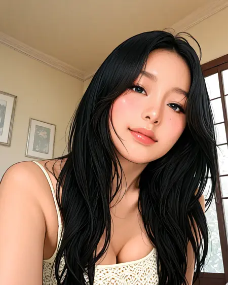 Asian style face