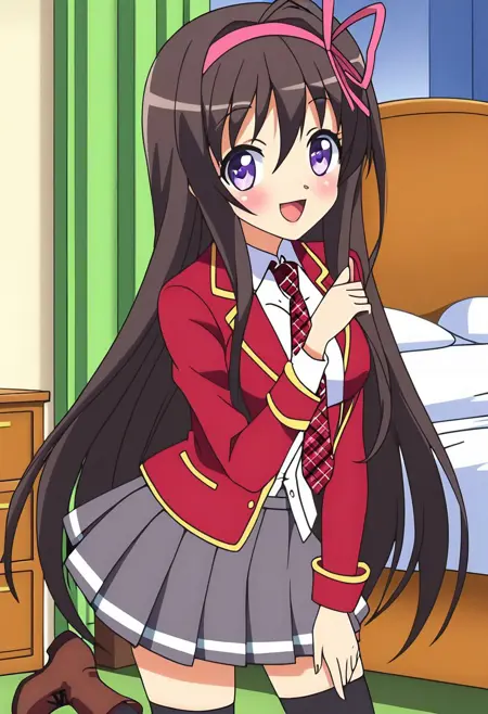 Yuuouji Ouka / 遊王子謳歌 (Noucome / のうコメ) Anime style