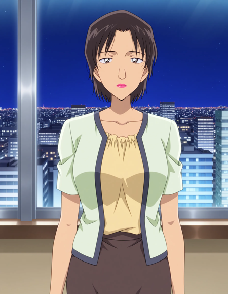 Detective Conan 名探偵コナン Episode545&546 Women - Haruka Kawai 川相 晴華/ Rumi Hando 半藤 留美/ Yasue Taira 平良靖枝 Yasue Taira