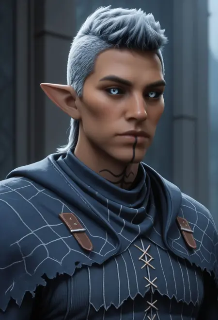 My Male Rook from Dragon Age: The Veilguard [IllustriousXL]