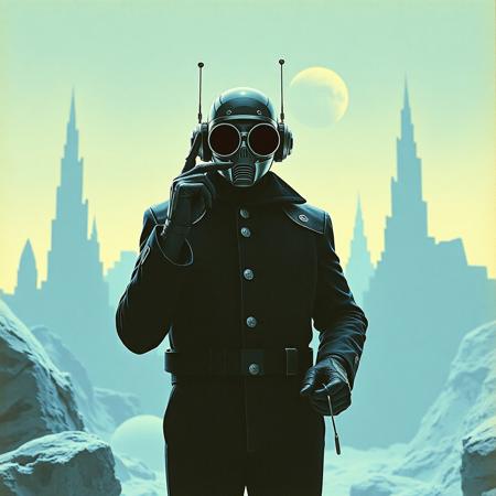 Avant-garde , Robert T techno style , 1960s retro futurism
