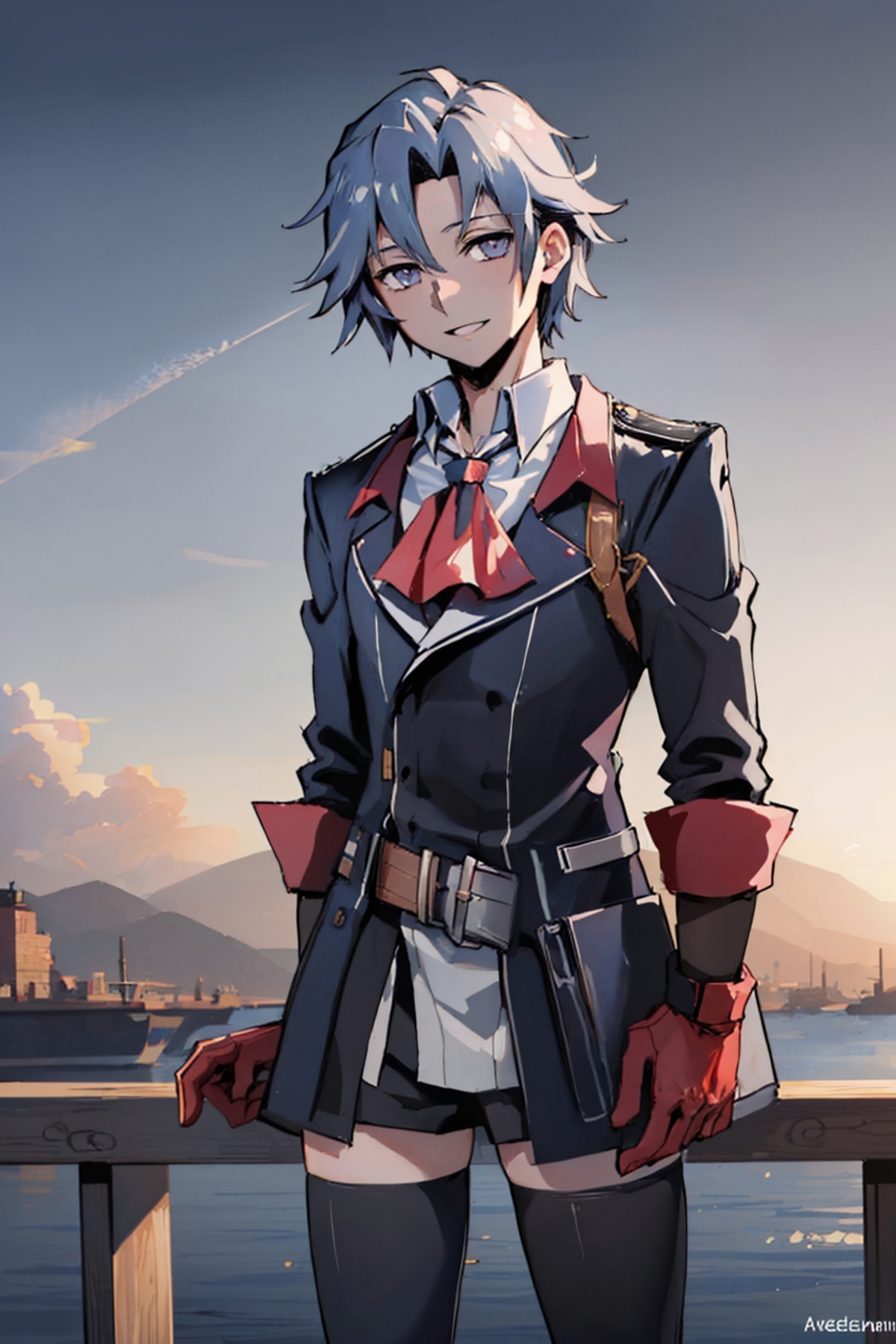 Rean Schwarzer (Sen no Kiseki/Trails of Cold Steel) LoRA | 4 Outfits image by justTNP