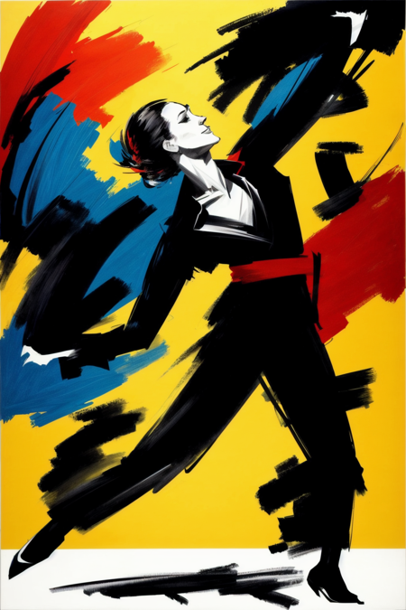 (1 woman,) dancing,  colorful 
best quality, masterpiece, realistic, hyper-realistic 
(art  by Franz Kline
) 
<lora:add_detail:1> <lora:epiNoiseoffset_v2:1>