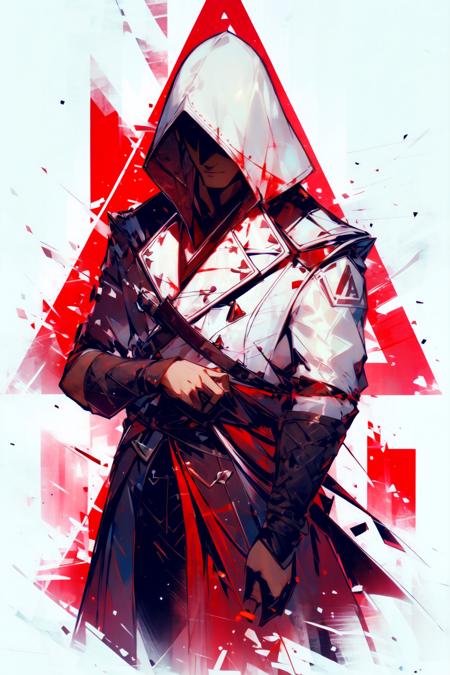 <lora:Assassin's_Creed:1>blood suit