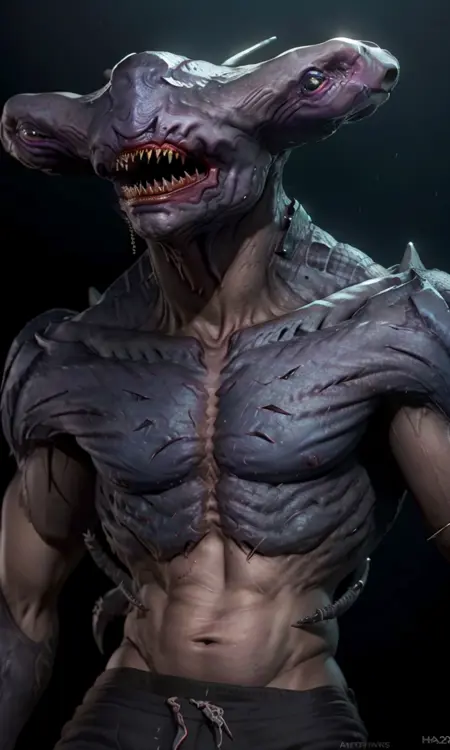 Hammerhead Alien (Concept)