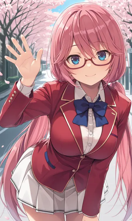 [ILLUST] Airi Sakura | Classroom of the Elite