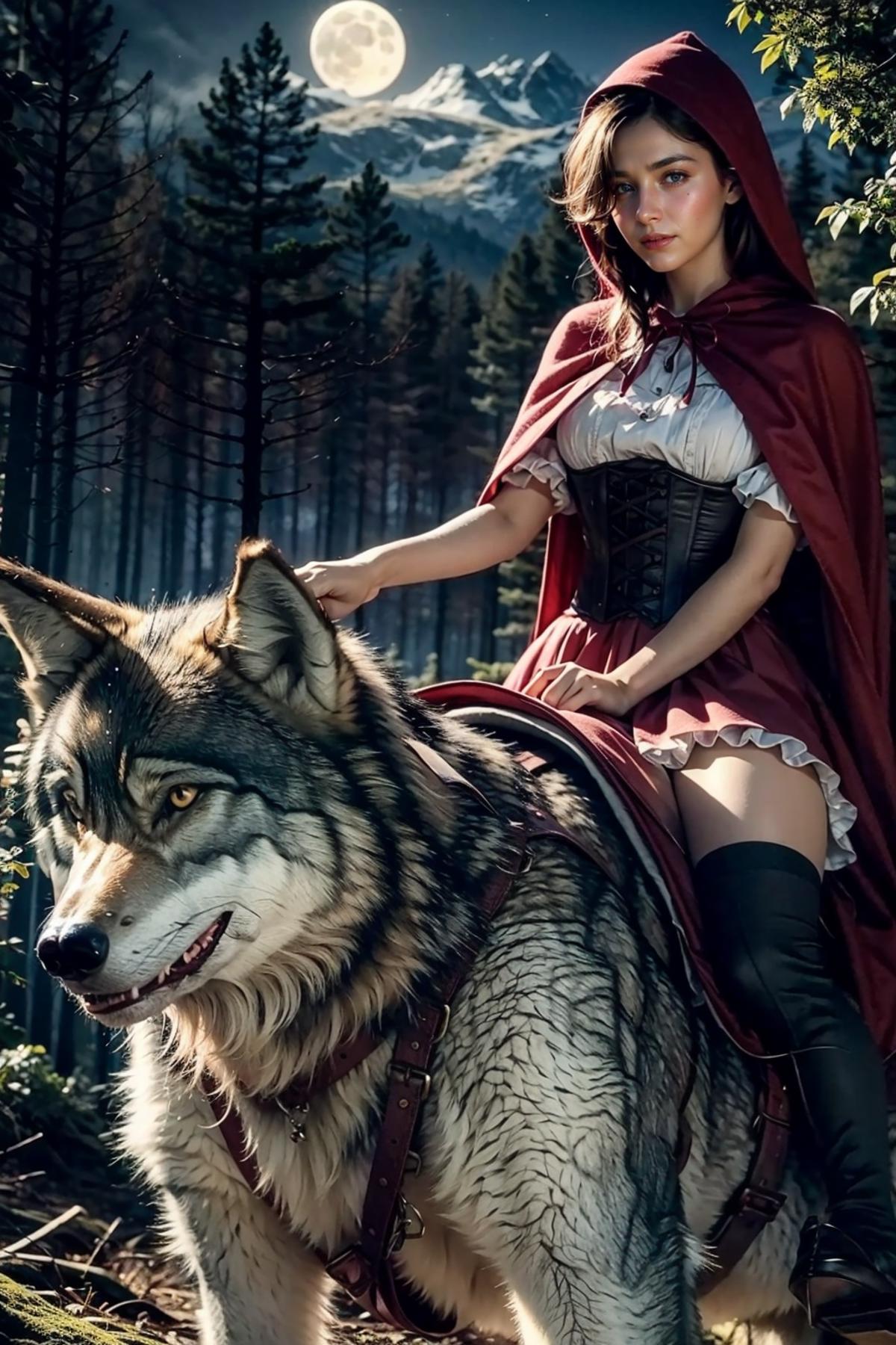 Little red riding hood image by feetie