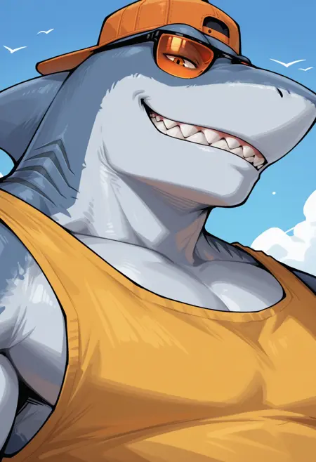 Safety Shark Steve(Illustrious)